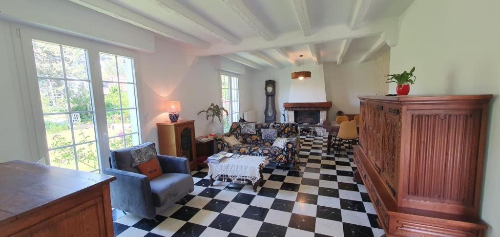Maison Au Calme Avec Jardin Pres Du Chateau, Foret Et * Condette
